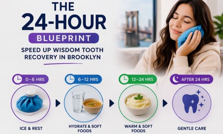 The 24-Hour Blueprint: How to Speed Up Your Wisdom Tooth Recovery in Brooklyn